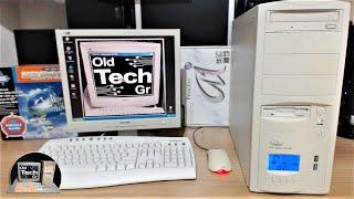 GIGABYTE PC AMD Athlon 64 Socket 754 FX 5600 XT Start Windows XP Pro in the Year 2024 - Short Video