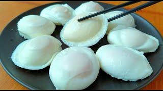 [English Sub]This method of making many poached eggs at once is simple and fast!