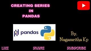 A_3 : Creating SERIES in PANDAS