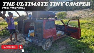 The Ultimate Tiny Micro Camper - Fiat Panda-VAN als Wohnmobil