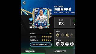 Fastest striker - Mbappe  #fcmobile #tots