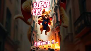 The Super Cat - Episode 2...         #ai #funny #animation #cute #cat #kitten #cartoon #cutecat