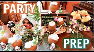 MOANA THEME PARTY PREP | PART 1 DECOR HAUL