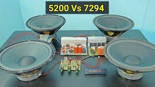 Tda7294 amplifier vs 2sc5200 Amplifier || 7294 vs 5200 kon sa achha board hai || Technical shyam