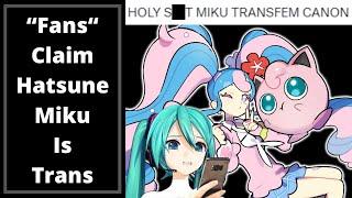 Hatsune Miku Claimed by "Fans" To Be Trans Due To Her Crossover Design Outfit.