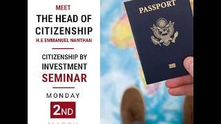 Citizenship By Investment Seminar - AAA Associates