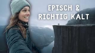 EINFACHSTE & SCHÖNSTE Wanderung NORWEGENS: Mit Turnschuhen zum Preikestolen! ️