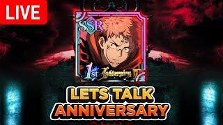 ANNIVERSARY DISCUSSION! | Chilling | Day 9 of GLOBAL LAUNCH | Jujutsu Kaisen Phantom Parade