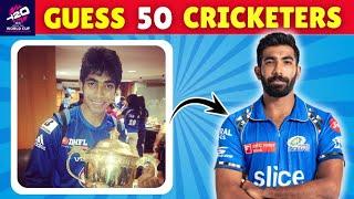 Guess the Cricket Players by their Childhood Pics | Cricket Quiz 2024 | Cricket Questions