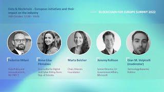 Data & blockchain – European initiatives and their impact on the industry | BC4EU Summit 2022