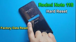 Redmi Note 11S Hard Reset HyperOS | Forgot Pattern Lock | 2024