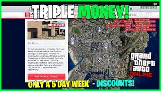 YIKES... TRIPLE MONEY, DISCOUNTS & LIMITED-TIME CONTENT! - GTA ONLINE WEEKLY UPDATE