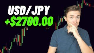 How I Made $2700 Trading NZD/JPY: Live Forex Trading