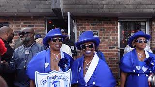 New Orleans Second Line | Lady & Men Buckjumpers | 2024 | 40th Annual  3rd Ward Celebration