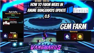 How To Farm Raid Currency (Red Webs) | Anime Vanguards