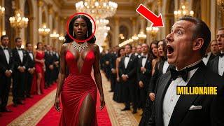 Millionaire Invited the BLACK CLEANING LADY as a Joke - But SHE Showed Up Like a DIVA and Everyone..