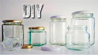 DIY ИДЕИ ДЕКОРА из стеклянных банок. Красота из мусорного ведра! Поделки из стеклянных банок.