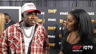 DaBaby Attends BMF Premiere in Atlanta