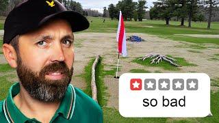 I played the WORST rated golf course! (How bad?)