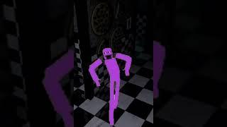 Фиолетовый парень танцует в туалете fnaf 1