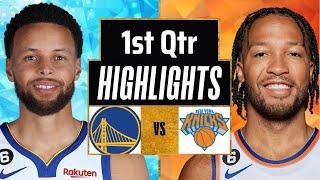 Golden State Warriors vs. New York Knicks Full Highlights 1st Qtr | Mar 4 | 2025 NBA Highlights