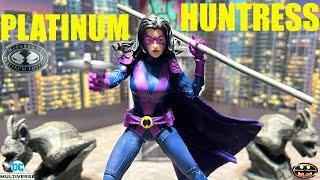 McFarlane DC Multiverse Platinum Huntress 90's Version Collectors Edition Action Figure Review