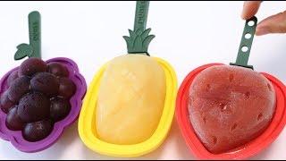 Kawaii and Easy Fruit Ice Candy Molds and Recipe