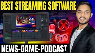 Best Live Streaming Software for News, Games and Podcast 2024 | News Live Streaming Software