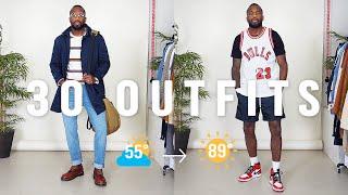 30 Spring & Summer Outfits by Temperature | Men's Fashion | Outfit Inspiration