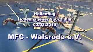 Hallenflug in Hodenhagen mit dem MFC-Walsrode e.V.