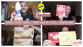 XXXL EINKAUF FÜR 6 PERSONEN / LIDL / KAUFLAND / PREISE