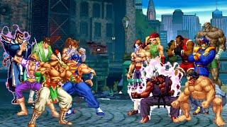 [KOF Mugen Dream Battle] Breakers vs Street Fighters [ Battle Royal ]