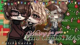 [ОЗВУЧКА НА РУССКОМ]"Будь счастлив в это рождество"~|•| gacha мини-фильм //яой‍//