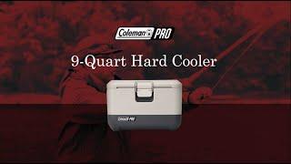 Introducing the Coleman® Pro 9-Quart Hard Cooler