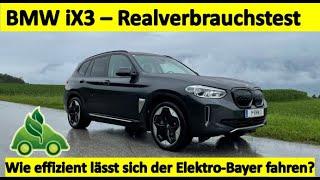 BMW iX3 - Verbrauchstest unter Realbedingungen auf der Ecofahrer-Normrunde