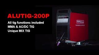 TOPWELL professional AC DC TIG Welder ALUTIG-200P