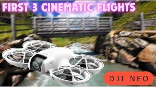 DJI NEO - 3 CINEMATIC FLIGHTS FOR 3 FLIGHT MODES - ITALIAN LANDSCAPES  - 4K