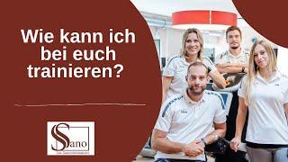 Wie kann ich im Gesundheitsstudio Sano trainieren |FAQ| 