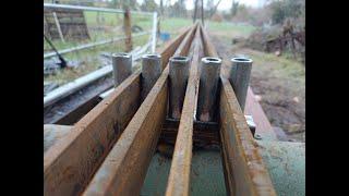 Simple Homemade Rail Transporter For The Narrow Gauge Railway