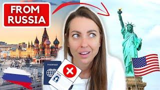 HOW DID I MOVE TO THE US from Russia Without Visa. My real and very personal story