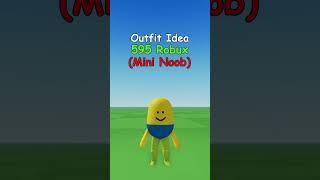 Making Roblox Mini Noob Outfit Idea 