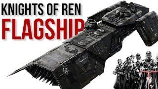 (Star Wars Ships) Knights of Ren FLAGSHIP Breakdown "Night Buzzard"