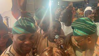 WASIU AYINDE STANDS WITH TAFA SEGO, EFELE AND SAM LARRY AS ROTIMI AJANAKU BURIES FATHER