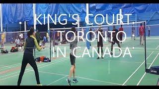 Badminton king's court in Canada