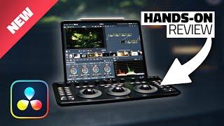 MICRO COLOR PANEL Hands On Review - Blackmagic DaVinci Resolve 19 iPad Pro NAB Show 2024