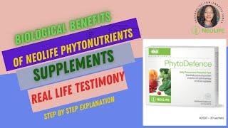 BENEFITS OF NEOLIFE/GNLD PHYTONUTRIENTS SUPPLEMENT AS AN  IMMUNE BOOSTER:REAL LIFE TESTIMONY: