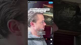 Liam Payne's final vlog 1 hour before death #celebritygossip #celebrityiu #celebfive #chandlerbing