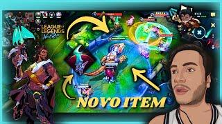 Testando a Nova Atualização e o Novo Item Eclipse - Mono Akshan Wild Rift