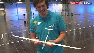 AMAZING Micro XXS 'Eta' INDOOR POWERED GLIDER: Daniel Hör (Picasso of Depron)