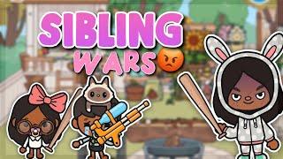 SIBLING WARS! || toca boca TIKTOK roleplay || WITH VOICE ️